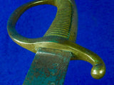 Antique 19 Century French France Napoleonic Briquet Sword w/ Scabbard MATCHING #