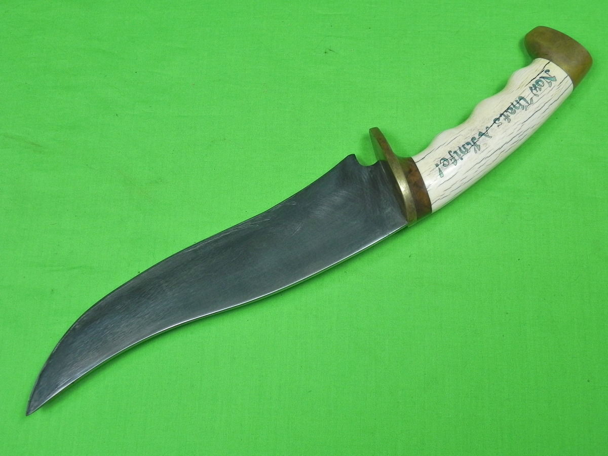 Large 1940s Bowie Knife with Aluminum Snake Handle from Mexico: Flying  Tiger Antiques Online Store