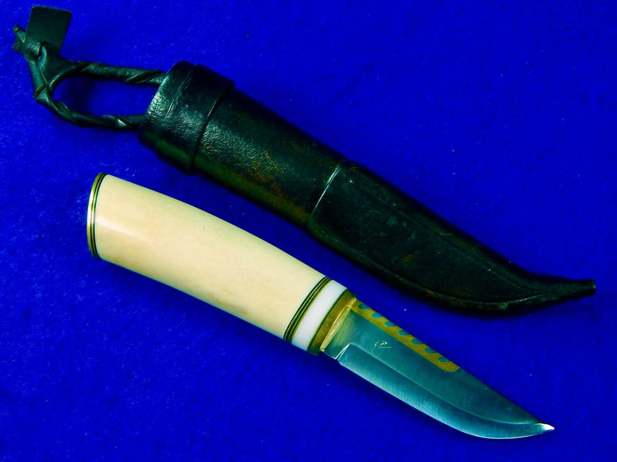 Custom Made Handmade Finland Finnish Puukko Style Hunting Knife w