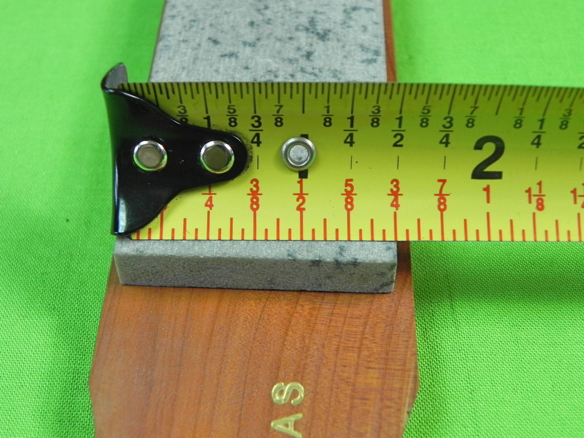 US Smith's Soft Arkansas Knife Sharpening Oilstone Stone Sharpener w