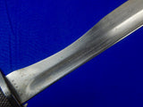Spanish Spain WWI WW1 Bolo Knife Short Sword with Scabbard