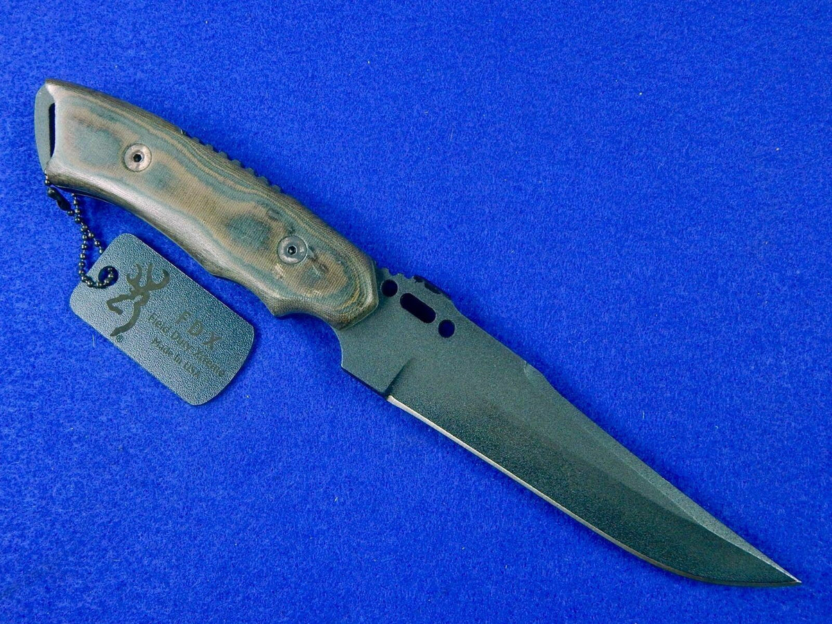 US BROWNING Model 687 Tactical FIELD DUTY XTREME FDX Fighting Knife Sh –  ANTIQUE & MILITARY FROM BLACKSWAN
