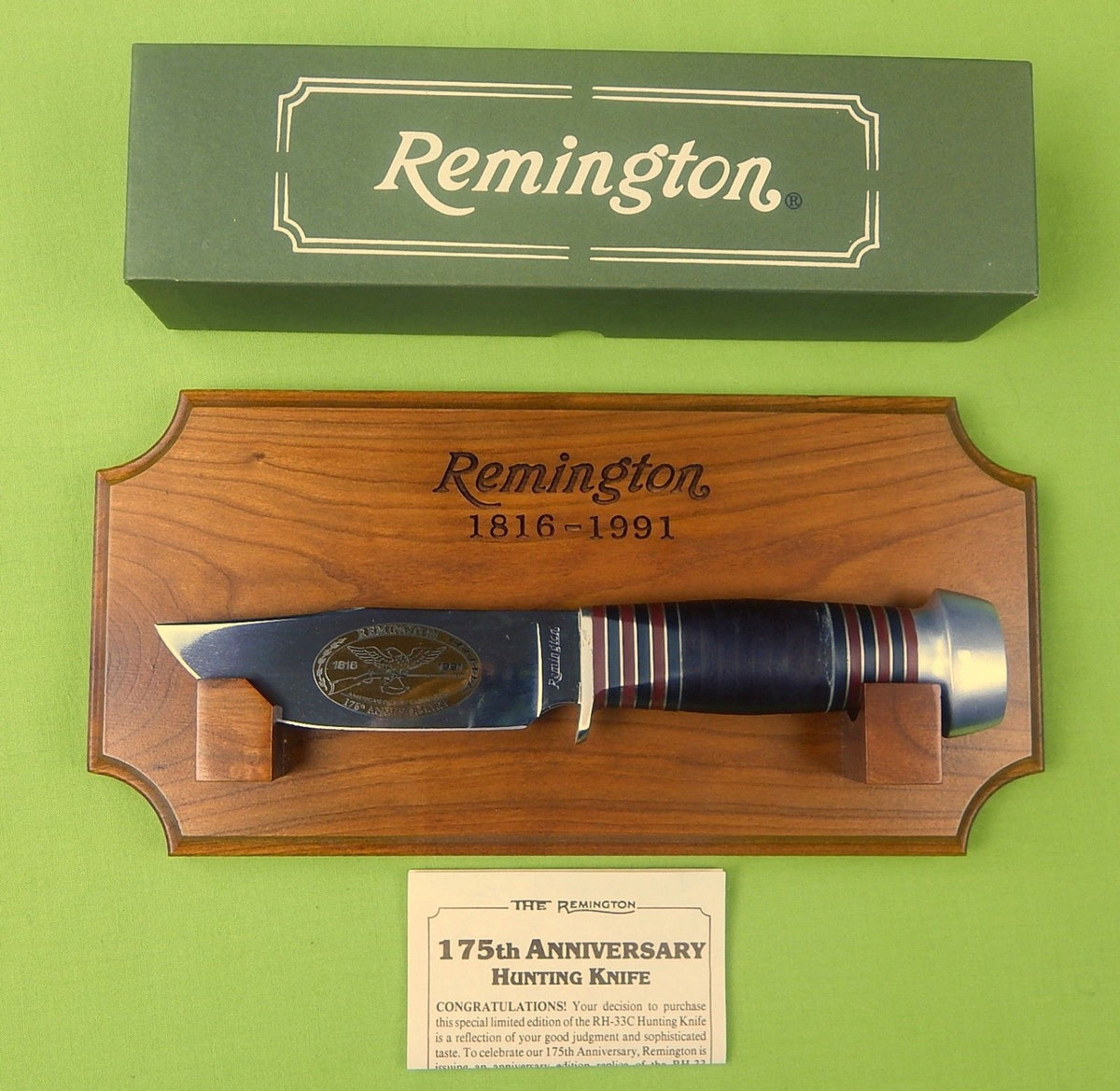 レミントン Remington 175th - ナイフショップ RH33C Knife 