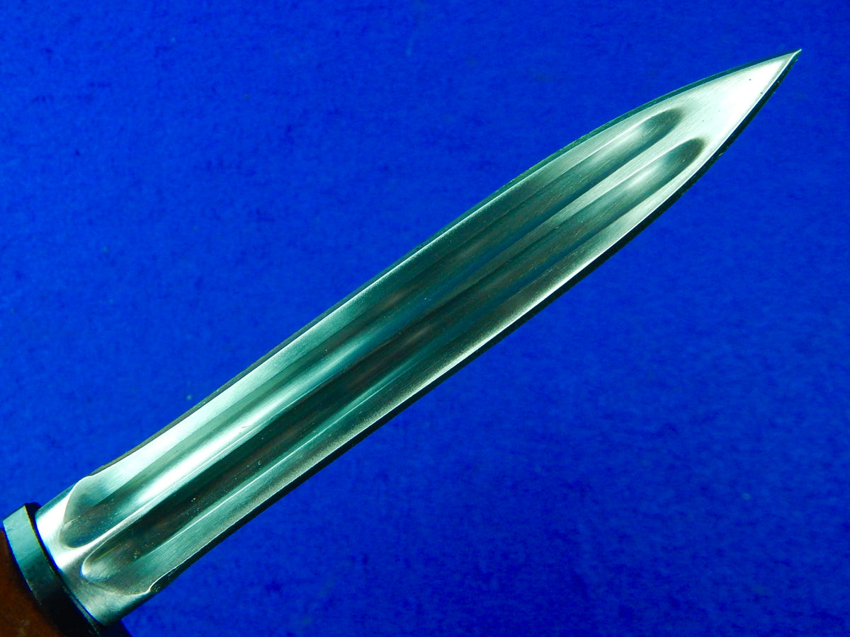 Vintage Chinese China Dagger Fighting Knife w/ Scabbard Box