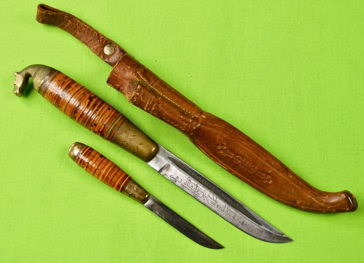 Vintage Crock Stick Knife Sharpener System -  Finland
