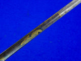 Antique 19 Century French France Engraved Dagger Knife Short Sword