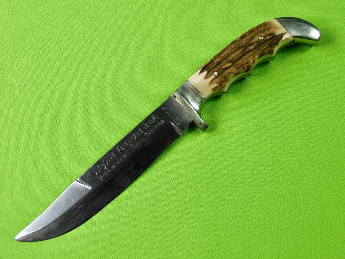 Vintage German Anton Wingen Solingen Othello Trapper Bowie Hunting