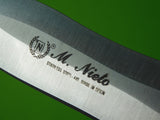 Vintage Spanish Spain M. Nieto Stiletto Fighting Knife Dagger w/ Sheath