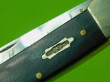 2014 CASE XX 125 Aniv ARTISANS TOUR EVENT Ebony Canoe 7213 Folding Pocket Knife