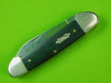 2014 CASE XX 125 Aniv ARTISANS TOUR EVENT Ebony Canoe 7213 Folding Pocket Knife