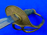 Antique 19 Century US Model 1872 Presentation Engraved Cavalry Sword w/scabbard
