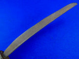 Antique Old US Civil War Custom Made Machete Short Sword
