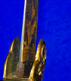 Antique US Civil War Engraved Eagle Head Officer's Sword w/ Scabbard