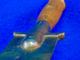 Antique US Spanish American War M 1880 Springfield Metal Guard Fighting Knife