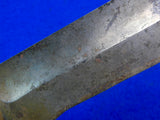 Antique US Spanish American War M 1880 Springfield Metal Guard Fighting Knife