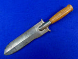 Antique US Spanish American War M 1880 Springfield Metal Guard Fighting Knife