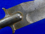 Antique US Spanish American War M 1880 Springfield Metal Guard Fighting Knife