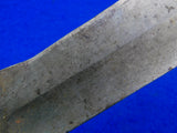 Antique US Spanish American War M 1880 Springfield Metal Guard Fighting Knife