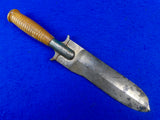 Antique US Spanish American War M 1880 Springfield Metal Guard Fighting Knife