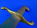 German Germany Antique 19 Century Pre WW1 Unit Marked Short Sword