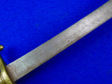 German Germany Antique 19 Century Pre WW1 Unit Marked Short Sword