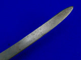 German Germany Antique 19 Century Pre WW1 Unit Marked Short Sword