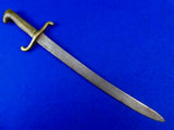 German Germany Antique 19 Century Pre WW1 Unit Marked Short Sword