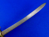 German Germany Antique 19 Century Pre WW1 Unit Marked Short Sword