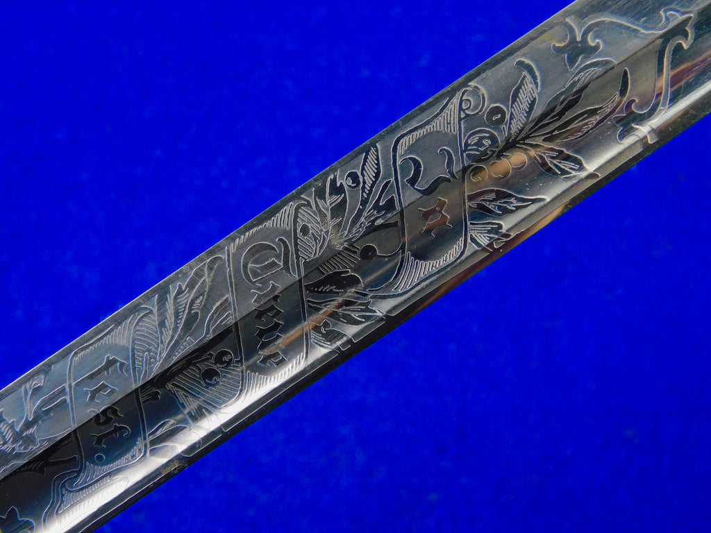 German Germany WW1 Model 1871-84 Regimental Engraved Mauser Rifle Bayo ...