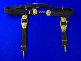 Antique Imperial Russian Russia WW1 Navy Naval Dagger Knife Belt & Hangers