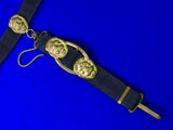 Antique Imperial Russian Russia WW1 Navy Naval Dagger Knife Belt & Hangers