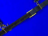 Antique Imperial Russian Russia WW1 Navy Naval Dagger Knife Belt & Hangers