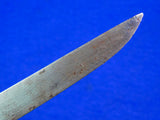 Japanese Japan Antique WW1 Carved Handle Tanto Fighting Knife Short Sword