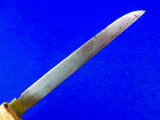 Japanese Japan Antique WW1 Carved Handle Tanto Fighting Knife Short Sword