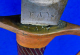 Middle East Antique WW1 Russian Pattern Shashka Sword w/ Scabbard