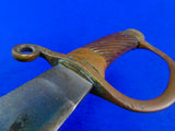 Middle East Antique WW1 Russian Pattern Shashka Sword w/ Scabbard