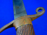 Middle East Antique WW1 Russian Pattern Shashka Sword w/ Scabbard