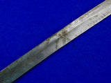 Middle East Antique WW1 Russian Pattern Shashka Sword w/ Scabbard