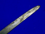 Middle East Antique WW1 Russian Pattern Shashka Sword w/ Scabbard