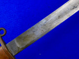 Middle East Antique WW1 Russian Pattern Shashka Sword w/ Scabbard