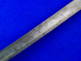 Middle East Antique WW1 Russian Pattern Shashka Sword w/ Scabbard