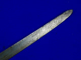Middle East Antique WW1 Russian Pattern Shashka Sword w/ Scabbard