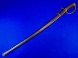 Middle East Antique WW1 Russian Pattern Shashka Sword w/ Scabbard