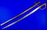 Middle East Antique WW1 Russian Pattern Shashka Sword w/ Scabbard
