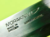 Vintage Morakniv Sweden Swedish Mora Large Stag Hunting Knife w/ Sheath