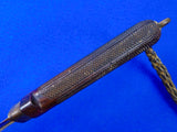 RARE Antique British English Scottish Hill & Son 4 Haymarket London Short Sword