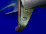 RARE Argentina WW1 German Made Matching # Short Sword Knife w/ Scabbard Frog