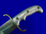 RARE Argentina WW1 German Made Matching # Short Sword Knife w/ Scabbard Frog