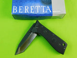 Rare Beretta Seki Japan Japanese Model 92 Tactical Tanto Folding Pocket Knife