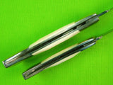 Set 2 US Schrade I-XL Cutlery British Sheffield Limited Folding Pocket Knife
